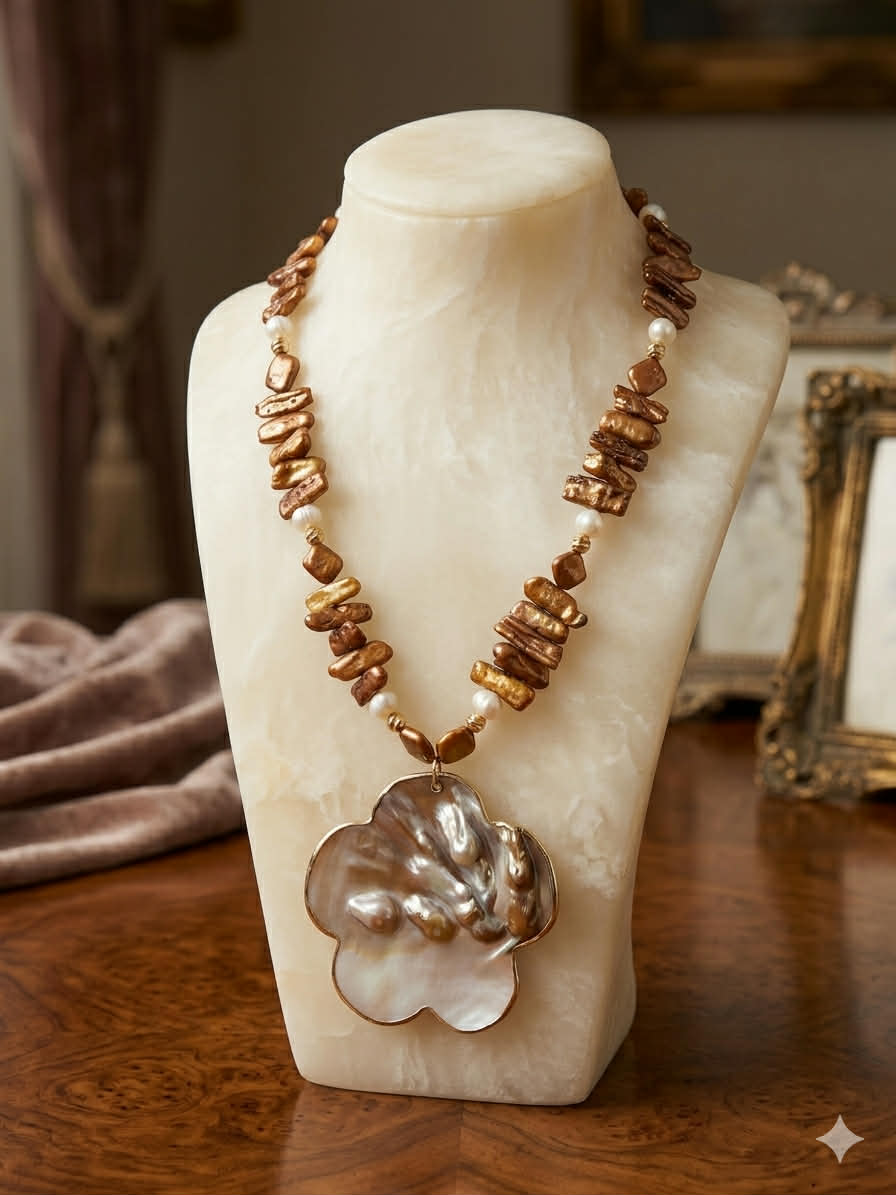 Un collier de luxe et élégant