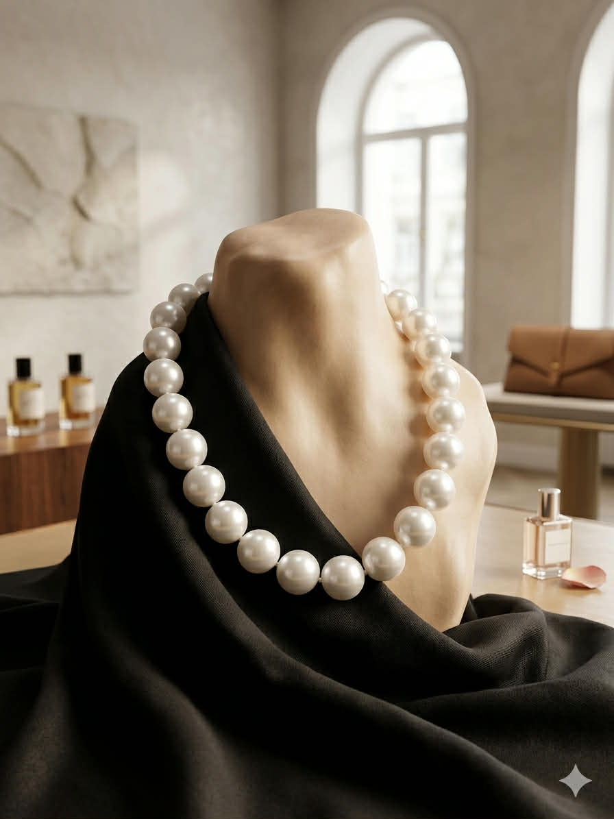 Un collier de luxe et élégant